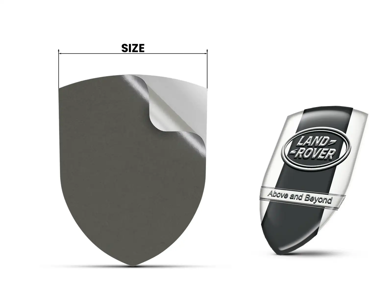 Land Rover Pegatinas Silicona Auto Profesional Diseño Personalizable
